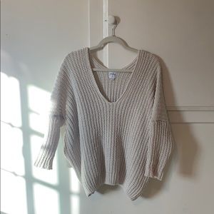 Princess Polly Chunky Knit Cream Sweater